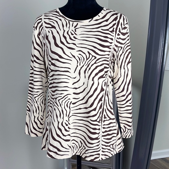 J. McLaughlin Cute Top Ladies Size L - Picture 1 of 10